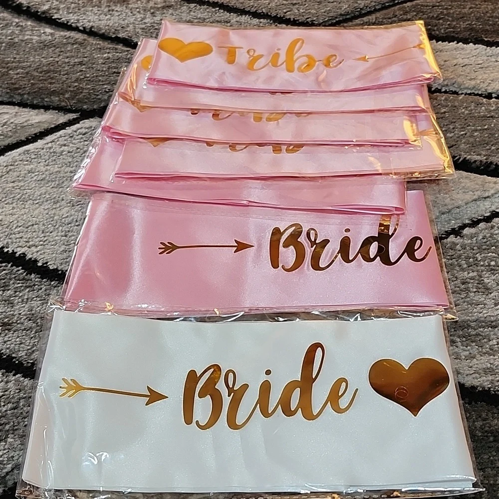 BRIDE & TRIBE THEMED BACHELORETTE PARTY FAVORS DECORATIONS 79-PIECE-SET